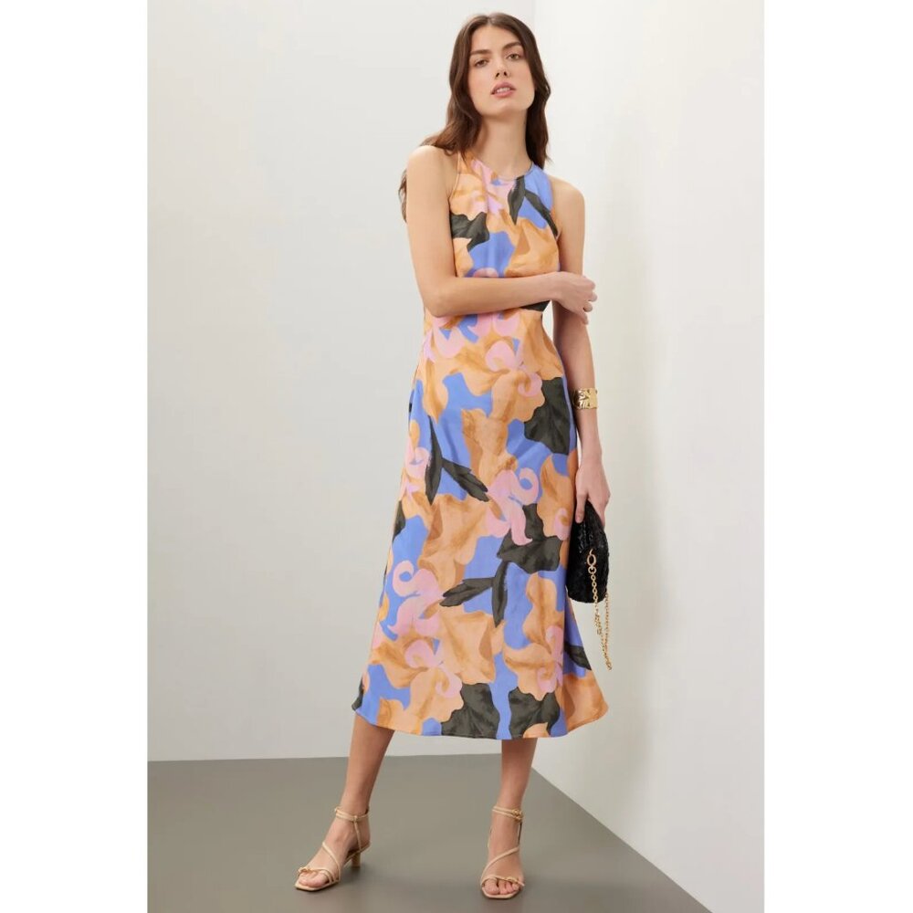 Untitled in Motion "Atlantis" Dress in "Orris", size Medium